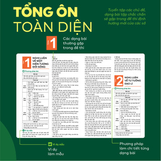 Sách cho 2k12 - Bộ 3 cuốn Đột phá tư duy Ngữ văn 9 (2 tập), Đột phá tư duy kì thi vào 10 môn Ngữ văn