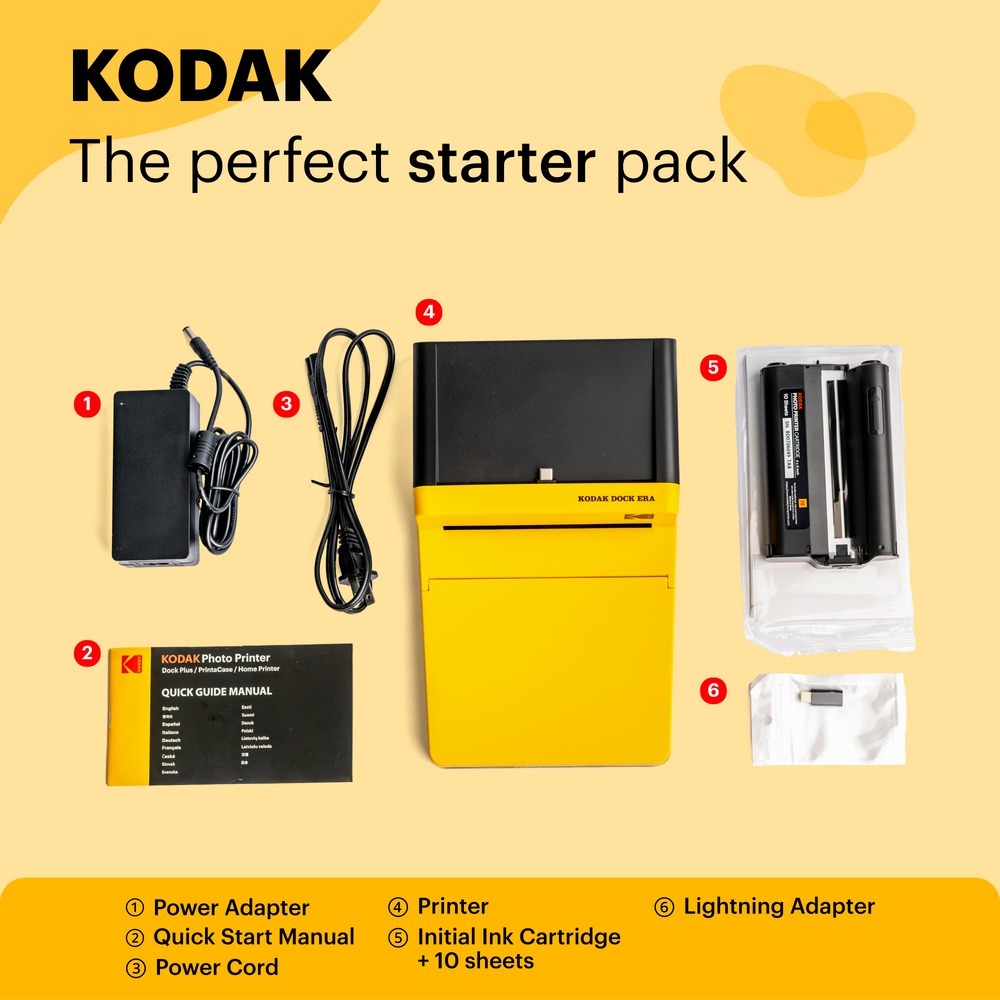 Máy In Ảnh Lấy Ngay KODAK DOCK ERA PHOTO PRINTER D600