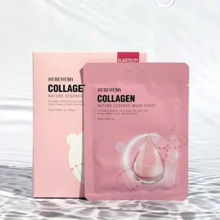 10m Mặt nạ phục hồi da chiết xuất từ thiên nhiên Hebeheba Natural Essence Mask Sheet 25ml