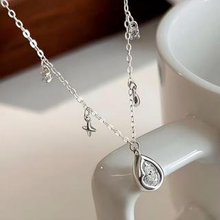 Vòng Cổ Giọt Nước Đính Đá Lấp Lánh - Phụ Kiện Đẳng Cấp, Quà Tặng Ý Nghĩa Cho Người Phụ Nữ Hiện Đại
