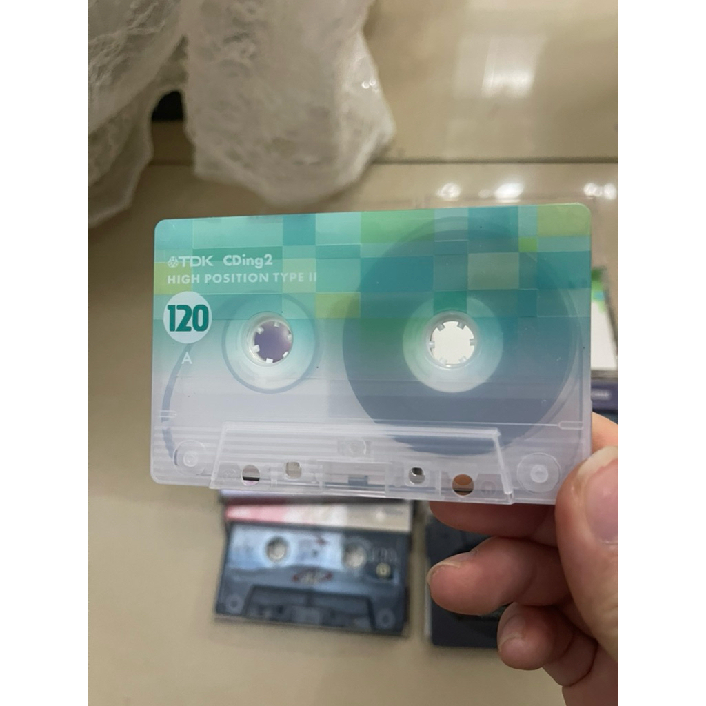 Combo 6 Băng Cassette Type II 120 phút như hình Chụp