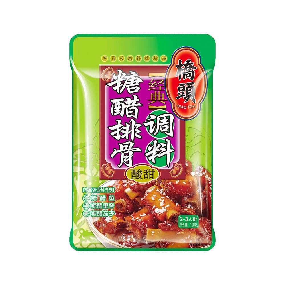 Sốt Sườn Xào Chua Ngọt Qiao Tou 100g - Gia Vị Hoàn Chỉnh Chuẩn Vị Nhà Hàng - Luka Food