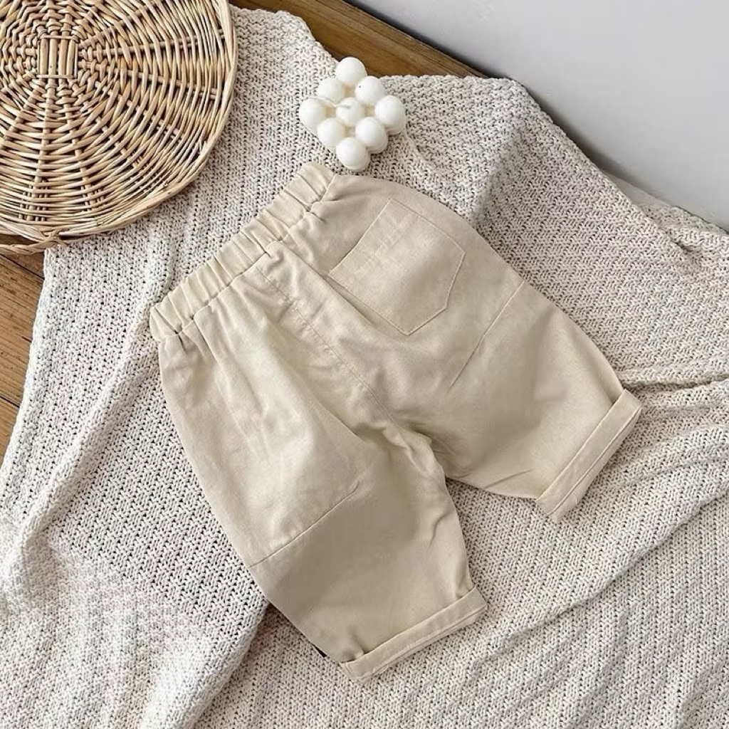 Sẵn Ship- Quần Kaki hàng cao cấp cho bé trai bé gái mix đồ chụp ảnh bé 7-17kg mặc xinh đi chơi, đi học