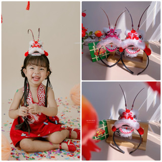[Đặt hàng 2-3 ngày] Cài tóc hình Lân cho bé