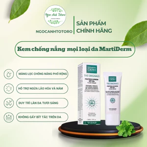Kem Chống Nắng Phổ Rộng Toàn Diện Bảo Vệ Da Cho Mọi Loại Da MartiDerm Proteos Screen SPF 50+ Fluid Cream