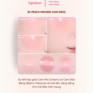 [Nội Địa Hàn] Má Hồng Kem Twinkle Pop (2 Ô Màu) - Căng Bóng, Tự Nhiên, Lâu Trôi
