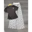 Sét Bộ Thời Trang Nữ Babytee Ngựa Mặc Đi Chơi Sang Chảnh Mix Quần Dài Cạp Trắng Hoạ tiết Kitty In Kín Siêu Cute