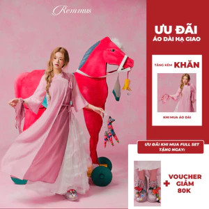 Áo Dài Hạ Giao (Không kèm quần) - Remmus | BST Áo dài Tết 2026