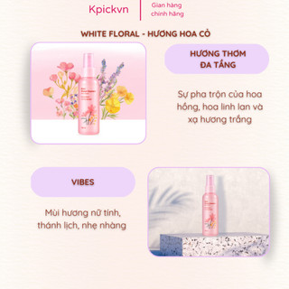 [Nội Địa Hàn] Xịt Dưỡng Tóc Nước Hoa Kwailnara Hair Water Essence - Cấp Ẩm, Mềm Mượt, Lưu Hương Lâu