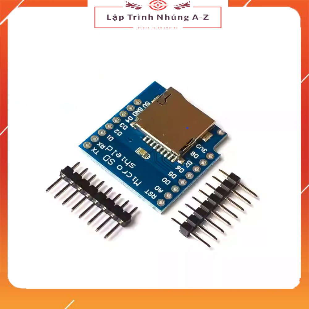 [Lập Trình Nhúng A-Z][G112] Module Đọc Ghi Thẻ Nhớ Micro SD TF SPI EMMC ...