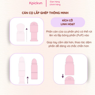 Bộ Cọ Trang Điểm Cá Nhân 8 Món Lovely Makeup Brush Set (Kèm Hộp Đựng) - Lông Mềm, Nhỏ Gọn, Màu Cute