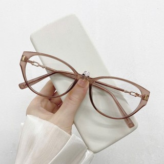 Gọng Kính Cận Mắt Mèo - Gọng Nhựa Kết Hợp Kim Loại Phong Cách Hàn Quốc Chống Bụi Ms Tr 30343