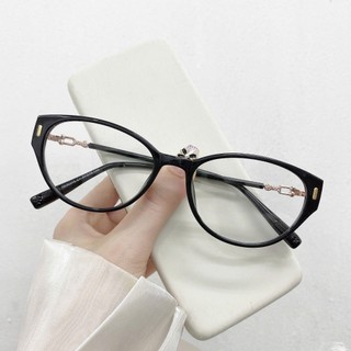 Gọng Kính Cận Mắt Mèo - Gọng Nhựa Kết Hợp Kim Loại Phong Cách Hàn Quốc Chống Bụi Ms Tr 30343