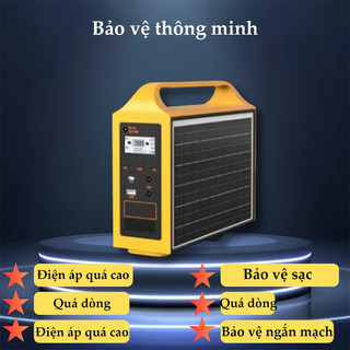 Trạm sạc năng lượng mặt trời cầm tay Áp dụng trong nhiều tình huống Nguồn điện dự phòng cầm tay cho cắm trại