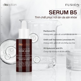 [ Tặng cột tóc cho đơn hàng ] Tinh Chất B5 Ekseption Hyaluronic B5 Mixlab Serum Phục Hồi Và Làm Dịu Da 75ml