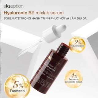 [ Tặng cột tóc cho đơn hàng ] Tinh Chất B5 Ekseption Hyaluronic B5 Mixlab Serum Phục Hồi Và Làm Dịu Da 75ml