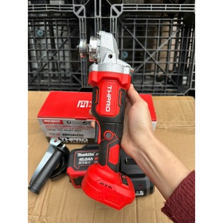 Máy Mài Pin THPRO bản nâng cấp chống vỡ đá, chống khởi động lại Không Chổi Than Dùng Chân m21, có 3 cấp chỉnh tốc