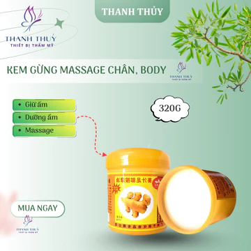 Kem massage chân gừng, colllagen, massage body | Kem massage body, massage bàn chân giữ ấm cơ thể