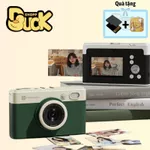 Máy ảnh Mini D1 Pro Chụp ảnh lấy ngay vintage - Camera kép trước sau Instax Mini Evo (Tặng kèm sạc dự phòng) — ảnh 1