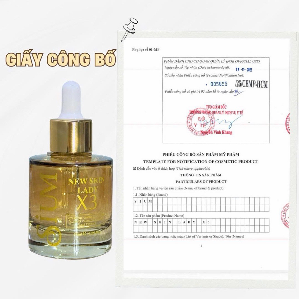 Thiết kế của Serum Phục Hồi Da B5 Tiêu Chuẩn