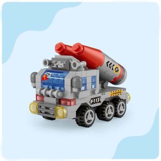 Bộ đồ chơi lắp ráp mini các loại xe oto HT Toys