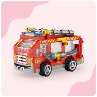 Bộ đồ chơi lắp ráp mini các loại xe oto HT Toys