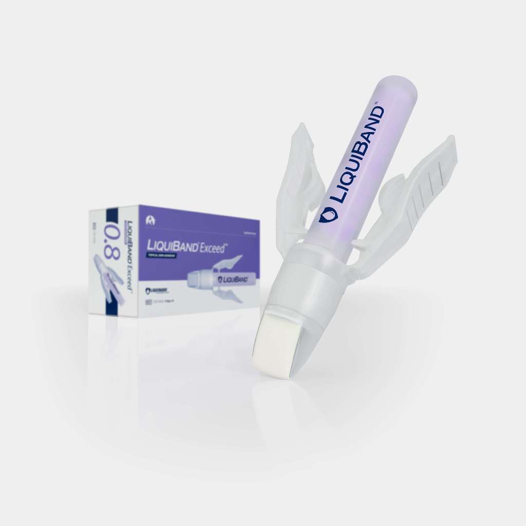 Keo dán da trong suốt thẩm mỹ, nhanh lành, an toàn, kháng khuẩn, 0.8g - LiquiBand® Exceed™