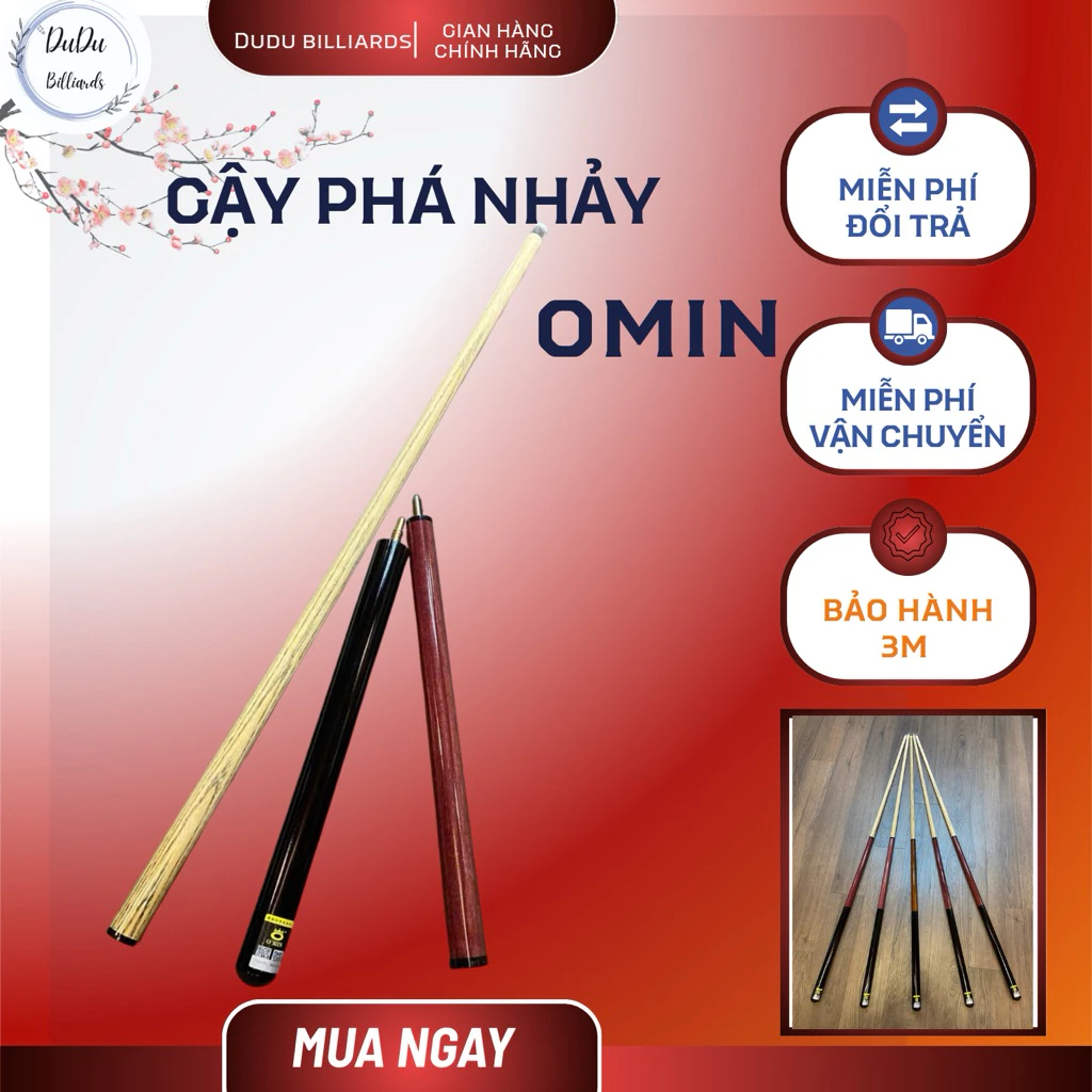 Gậy phá nhảy Omin 3 khúc, gậy phá nhảy giá tốt