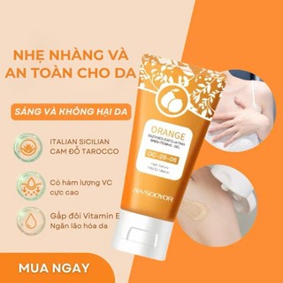 Set 4 Gel Tẩy Tế Bào Chết AWSOOYOR 50g Cho Mặt và Cơ Thể, Gel Tẩy TBC Enzyme Cam Sạch Sâu, Kiểm soát dầu, Dưỡng Ẩm Nhẹ