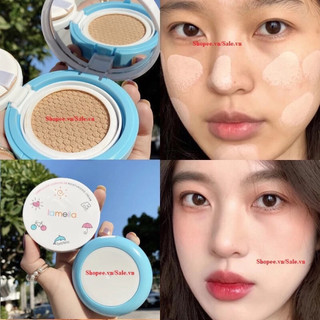 Phấn Nước Cushion MOISTURIZING ĐEN 8008 Lameila tự nhiên mềm mịn lâu trôi BB CREAM FOUDATION