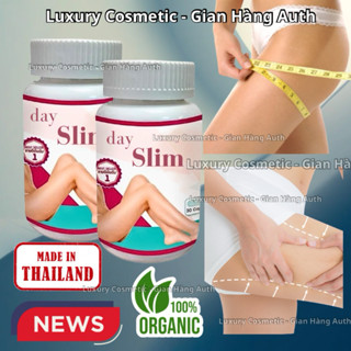 (Thái Lan)Giảm Cân rau củ Mỡ Bụng Day Slim thải mỡ Hông Đùi Bắp chân 30 viên,Đẹp Dáng