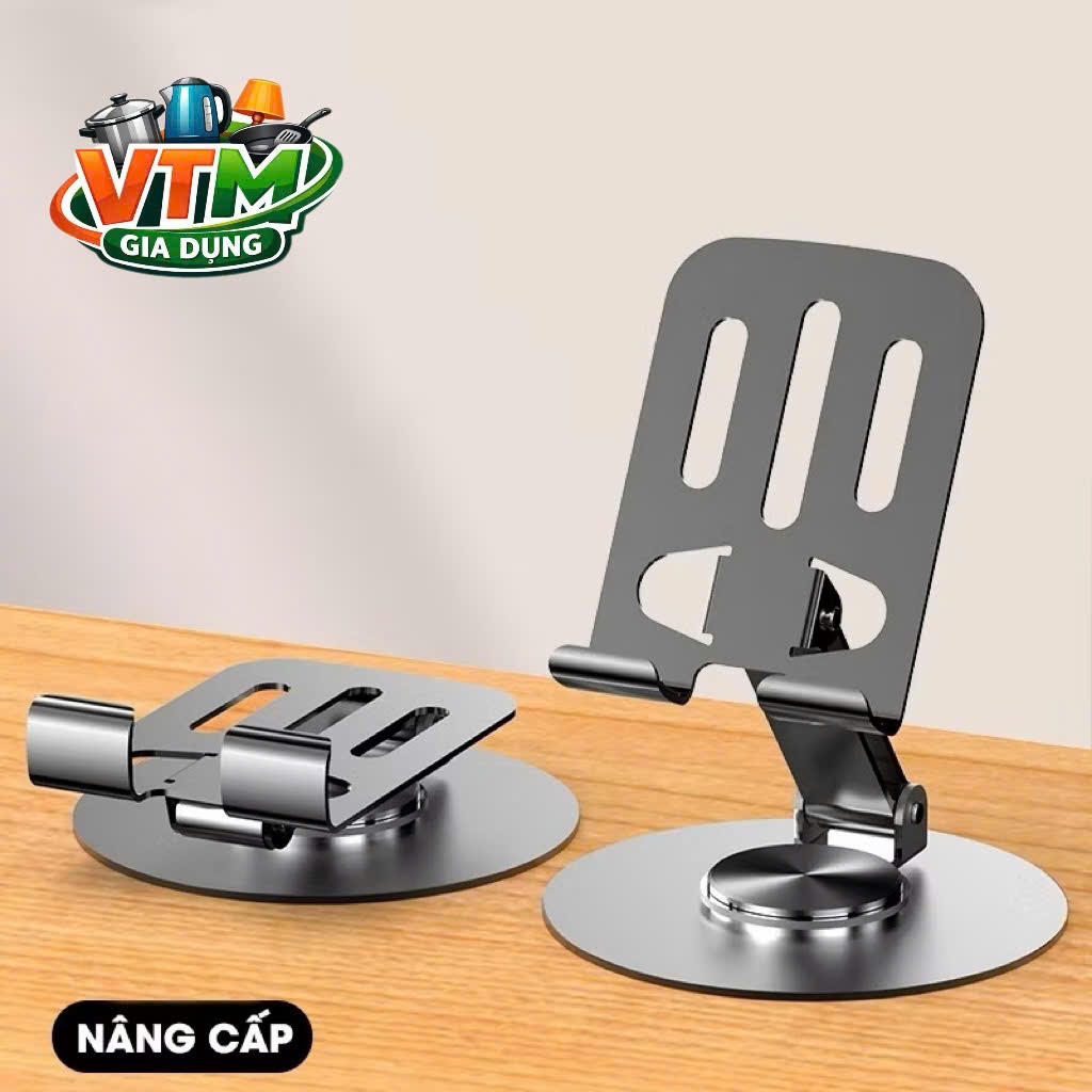 Giá Đỡ Điện Thoại 360° Besamo Dán Sàn – Xoay Linh Hoạt, Gập Gọn, Đế Cao Su Chống Trượt Siêu Chắc