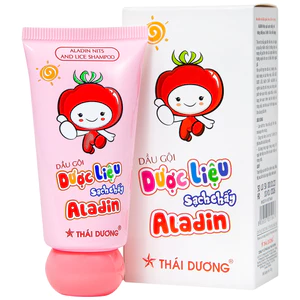 Dầu Gội Dược Liệu Aladin Thái Dương (30g) - Loại Bỏ Chấy Và Trứng Chấy Hiệu Quả, Chiết Xuất Thảo Dược An Toàn Cho Bé