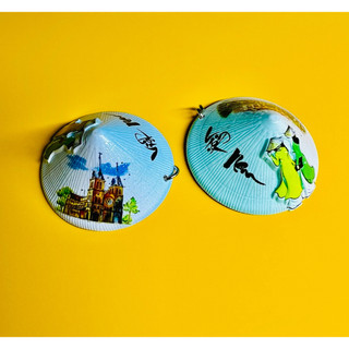 Sỉ 50 Hít nón / móc khóa nón lá cảnh Việt Nam- Magnet/keychan