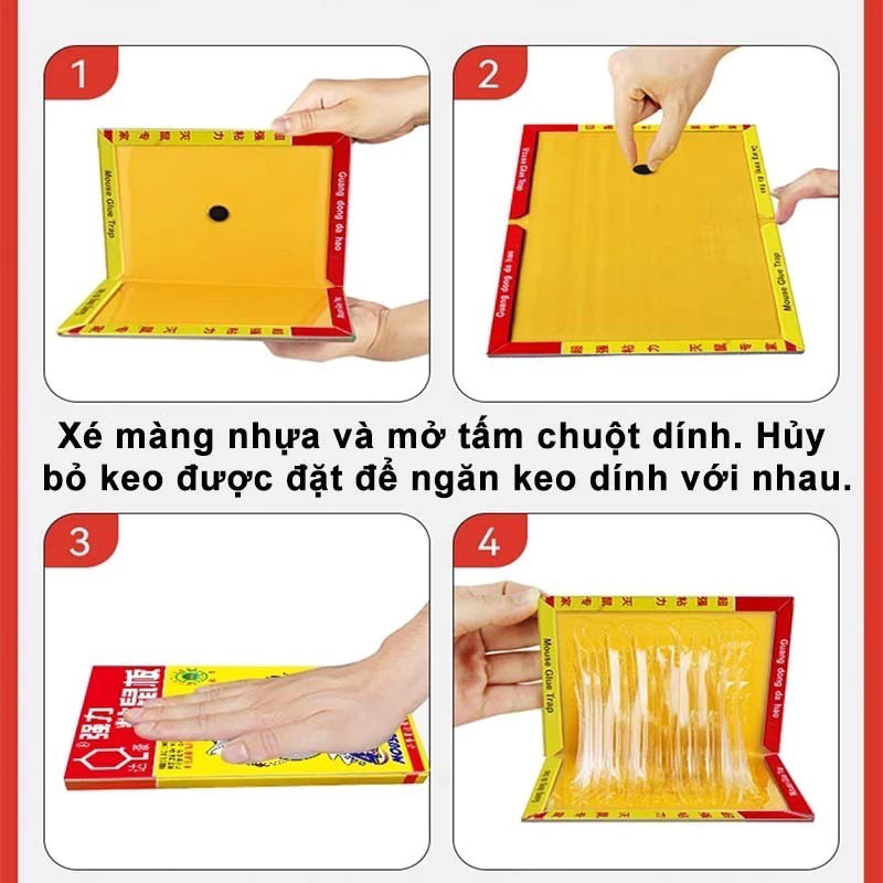 ✅ Hết Chuột! 20 Miếng Keo Dính Chuột Cao Cấp, Bẫy Dính Chắc Chắn, Bảo Vệ Gia Đình