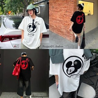 Áo Thun Nam Nữ PopPop Mascot In Hình Siêu Cute Vải Cotton 2 Chiều Form Rộng Tay Lỡ Full Tag Chuẩn