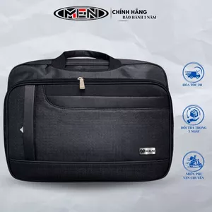 Cặp Da kẹp lề đa năng đựng laptop 15 inch M.E.N tiện ích [HÌNH THẬT]