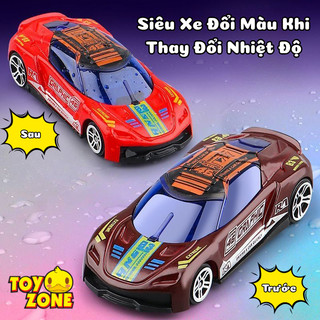 Đồ Chơi Siêu Xe Đổi Màu Khi Cho Vào Nước Nóng Hoặc Lạnh Tỷ Lệ 1:64 Chất Liệu Hợp Kim Bền Đẹp, Đa Dạng Mẫu Mã