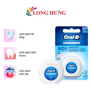 Chỉ nha khoa Oral-B Essential Floss (50m)