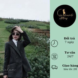Set dạ dáng vest chân váy A Eva hamichi