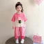 BỘ QUẦN ÁO BÉ GÁI MẪU THỎ GOOD CÓ TÚI BO GẤU QUẦN SZ 10 - 37 KG