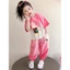 BỘ QUẦN ÁO BÉ GÁI MẪU THỎ GOOD CÓ TÚI BO GẤU QUẦN SZ 10 - 37 KG