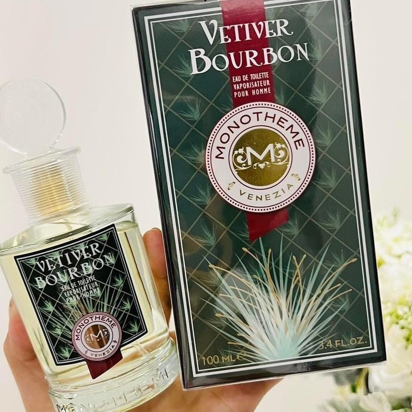 Nước hoa nam Monotheme Vetiver Bourbon EDT Pour Homme 100ml