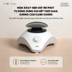 Tủ Sấy Quần Áo Bear Tủ Vải Máy Sấy Sưởi Gấp Gọn 2 Tầng 475L Sấy Khô Nhanh Công Suất 1200W Diệt Khuẩn Hẹn Giờ HGJ-D12D5 — ảnh 6