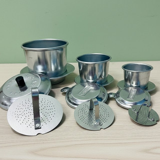 [Giá Xưởng] Phin Cà Phê Nhôm Nhiều Size – Trung, Đại, Cồ – Dùng Cho Cá Nhân & Quán Nước