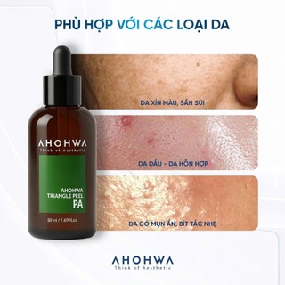 Ahohwa - Triangle Peel PA - PEEL DA ĐA TẦNG, TÁI TẠO BỀ MẶT DA ÊM DỊU  - 50ml