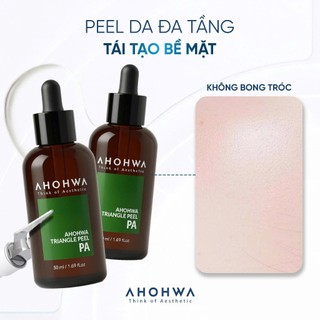Ahohwa - Triangle Peel PA - PEEL DA ĐA TẦNG, TÁI TẠO BỀ MẶT DA ÊM DỊU  - 50ml