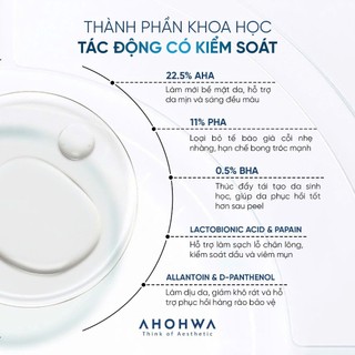 Ahohwa - Triangle Peel PA - PEEL DA ĐA TẦNG, TÁI TẠO BỀ MẶT DA ÊM DỊU  - 50ml