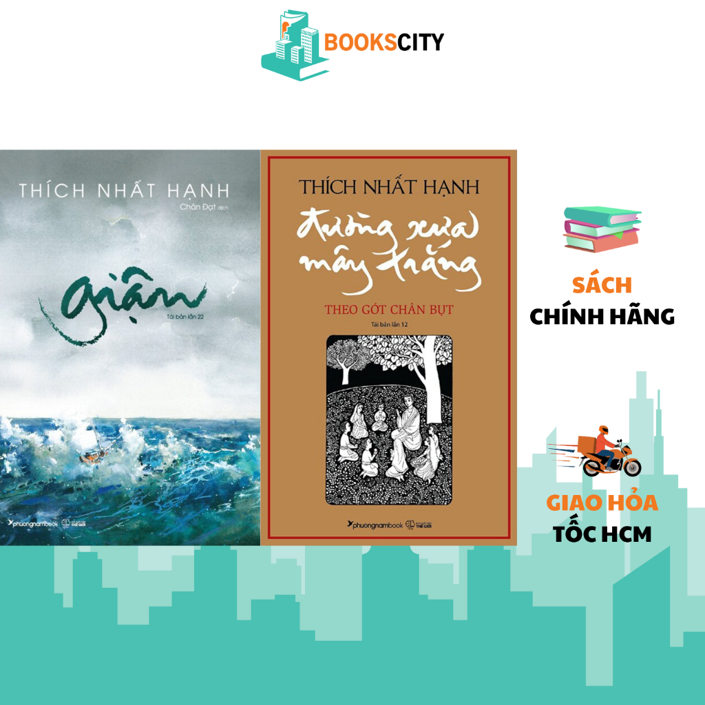 Sách - Giận + Đường Xưa Mây Trắng ( Lẻ Tùy Chọn )