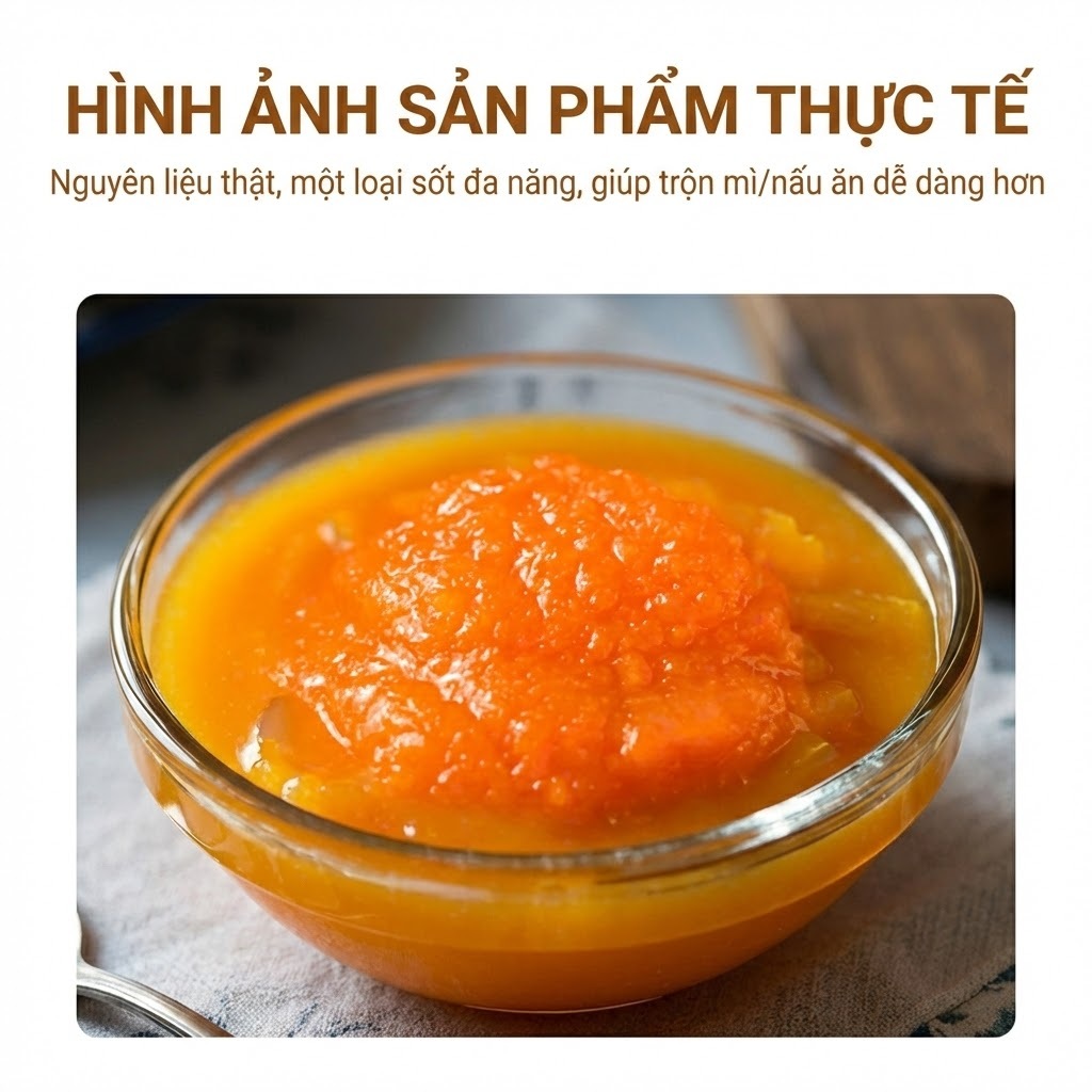 Sốt Trứng Muối Hoàng Kim Hũ 200g - Chiết Xuất Trứng Vịt Biển Thượng Hạng, Chấm Bánh Mì Siêu Béo Ngậy Luka Food